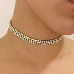 Rhinestone Crystal Choker